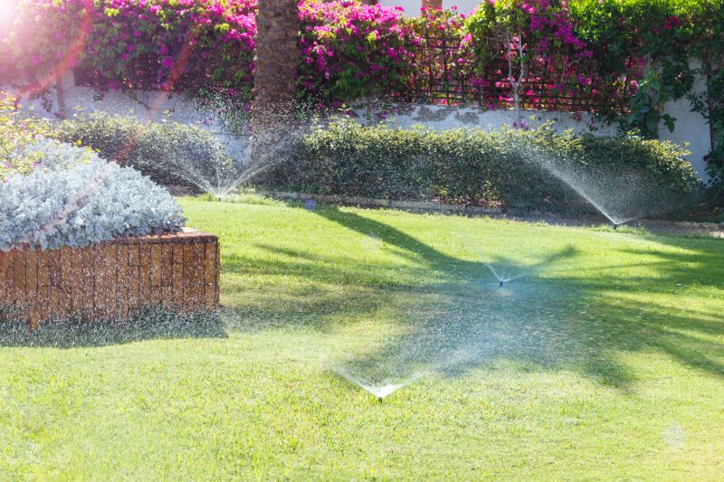 Garden Sprinkler Installation